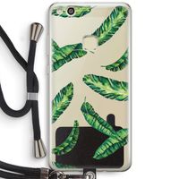 Lange bladeren: Huawei Ascend P10 Lite Transparant Hoesje met koord