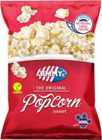 Jimmy's Popcorn Classic, zoet, zak van 100 g