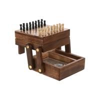 Spelletjes Home ESPRIT Hout 13 x 12 x 8 cm