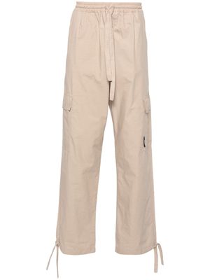 MSGM pantalon droit à poches cargo - Tons neutres