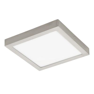 Eglo OpbouwlampFueva-C Square 30cm nikkel mat - 96681