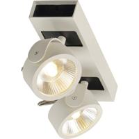 SLV 1000130 LED-plafondlamp 31 W Wijnrood, Zwart