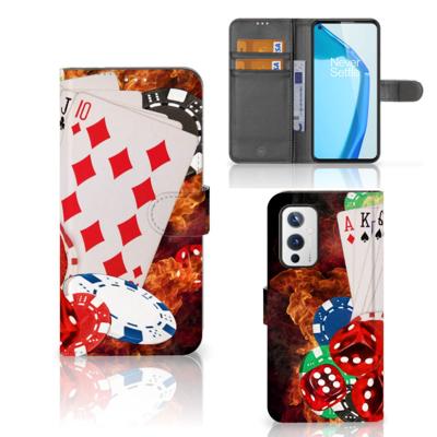 OnePlus 9 | Wallet Case | met Pasjes | Casino