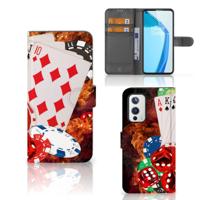 OnePlus 9 | Wallet Case | met Pasjes | Casino