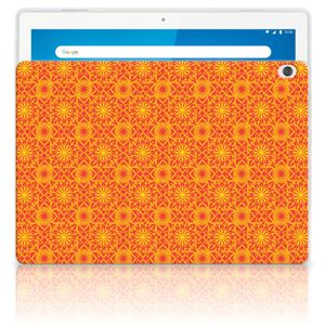 Lenovo Tab M10 Hippe Hoes Batik Oranje