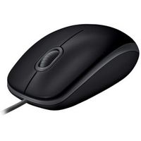 Logitech Mouse B110 Zwart - thumbnail