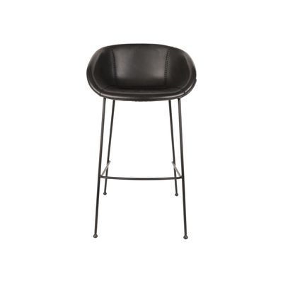 Zuiver Feston barkruk H75 Black