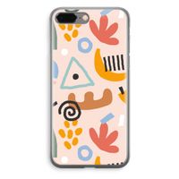 Abstract: iPhone 8 Plus Transparant Hoesje Abstract: iPhone 8 Plus Transparant Hoesje