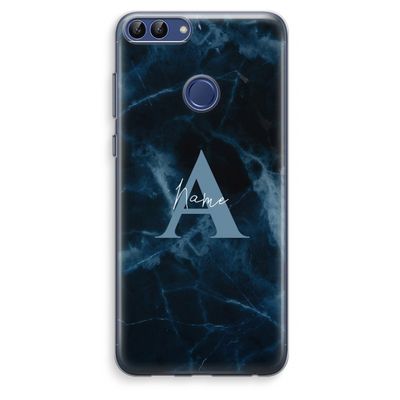 Midnight Marble: Huawei P Smart (2018) Transparant Hoesje