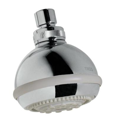 Hoofddouche Tres Plus | 9 cm | Rond | Chroom