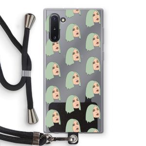 King Kylie: Samsung Galaxy Note 10 Transparant Hoesje met koord