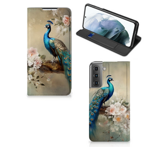 Hoesje maken voor Samsung Galaxy S21 FE Vintage Pauwen