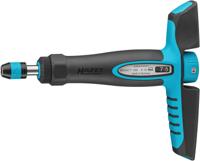 HAZET Draaimoment-schroevendraaier met dwarse greep 6005CT-100 - Draaimomentbereik min-max: 4 - 10 Nm - Nauwkeurigheid: 6% - 1/4 inch (6,3 mm) zeskant