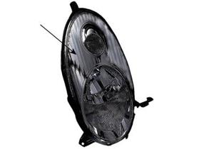 Koplamp links H4 Binnen ZWART 3328963