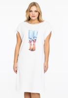 Yoek Jurk SUMMER VIBE | Wit | Maat 54/56 Yoek Jurk SUMMER VIBE | Wit | Maat 54/56