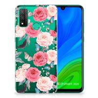 Huawei P Smart 2020 TPU Case Butterfly Roses