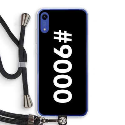 #9000: Honor Play 8A Transparant Hoesje met koord