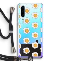 Bacon to my eggs #1: Huawei P30 Transparant Hoesje met koord