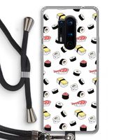 Sushi time: OnePlus 8 Pro Transparant Hoesje met koord