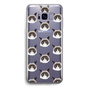 It's a Purrr Case: Samsung Galaxy S8 Transparant Hoesje