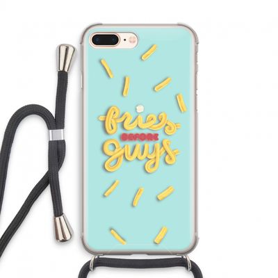 Always fries: iPhone 7 PLUS Transparant Hoesje met koord