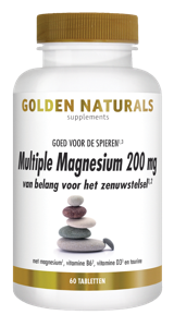 Golden Naturals Multiple Magnesium 200 mg