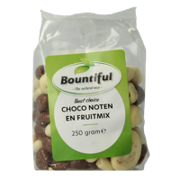 Bountiful Choco noten fruitmix 250 Gram