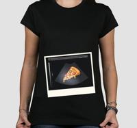 T-shirt baby Grappige pizza hobbel