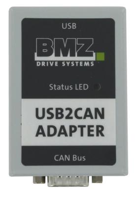BMZ usb2can adapter set brose adapter + kabel