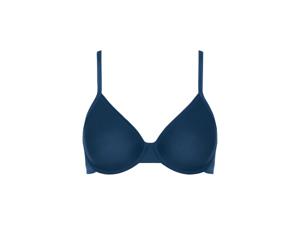 Hello by Sloggi Dames beugel-BH Fresh n Free (Blauw, 80B)