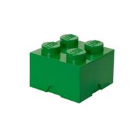 Lego - Opbergbox Brick 4 - Polypropyleen - Groen - thumbnail