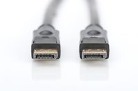 Digitus AK-340105-100-S DisplayPort-kabel DisplayPort Aansluitkabel DisplayPort-stekker, DisplayPort-stekker 10.00 m Zwart Afgeschermd, Afscherming totaal, - thumbnail