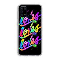 Loves: Samsung Galaxy M31 Transparant Hoesje