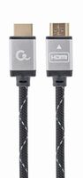 Gembird CCB-HDMIL-3M HDMI kabel HDMI Type A (Standaard) Grijs - thumbnail