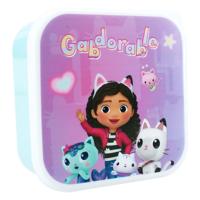 Vadobag Gabby&apos;s poppenhuis broodtrommel 3-in-1 fresh bites