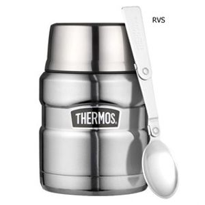 Lekdichte King Thermos Food Jar 450 ml - Rvs