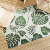 VidaXL Buitenkleed arakil 140x200 cm polypropeen groen
