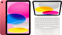 Apple iPad (2022) 10.9 inch 64GB Wifi Roze + Magic Keyboard Folio - thumbnail