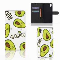Sony Xperia XA1 Plus Leuk Hoesje Avocado Singing - thumbnail