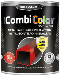 rust-oleum combicolor non zinc gloss ral 9016 750 ml