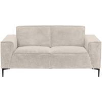 Leen Bakker - Bank Romy 2-zits - Egon - Stof - Beige - 90x195x78 Cm