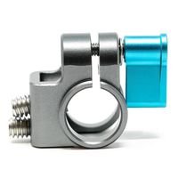 Kondor Blue 15mm Single Rod Clamp for Focus Gears Space Gray