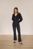 Flair bonded trousers - black - 94800