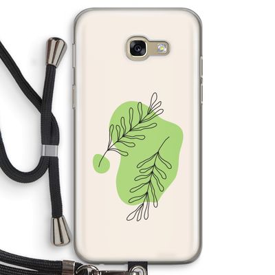 Beleaf in you: Samsung Galaxy A5 (2017) Transparant Hoesje met koord