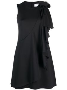 Viktor & Rolf robe courte Bow Volant - Noir