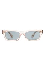 Oliver Peoples lunettes de soleil Davri à monture rectangulaire - Tons neutres