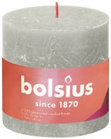 Bolsius shine rustiekkaars 100/100 sandy grey