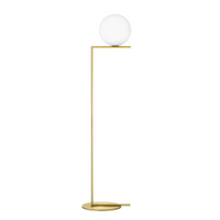 Flos IC F2 Vloerlamp - Messing - thumbnail