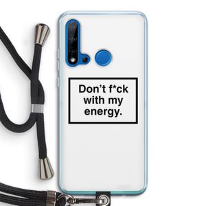 My energy: Huawei P20 Lite (2019) Transparant Hoesje met koord