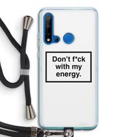 My energy: Huawei P20 Lite (2019) Transparant Hoesje met koord
